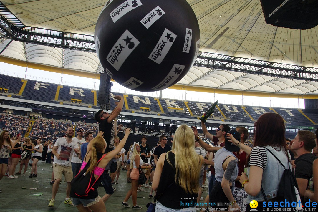 WORLD CLUB DOME - BigCityBeats mit DAVID GUETTA: Frankfurt, 6.6.2015