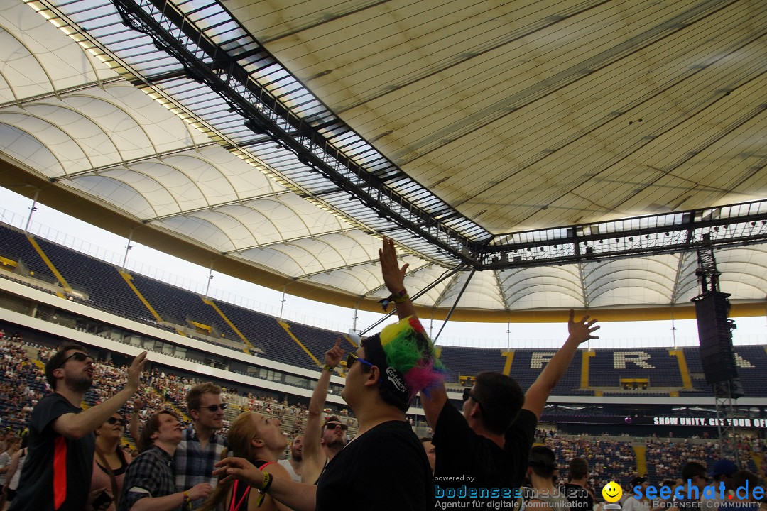 WORLD CLUB DOME - BigCityBeats mit DAVID GUETTA: Frankfurt, 6.6.2015