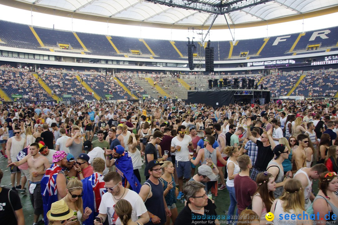 WORLD CLUB DOME - BigCityBeats mit DAVID GUETTA: Frankfurt, 6.6.2015