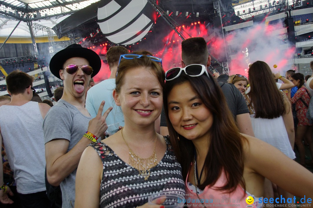 WORLD CLUB DOME - BigCityBeats mit DAVID GUETTA: Frankfurt, 6.6.2015