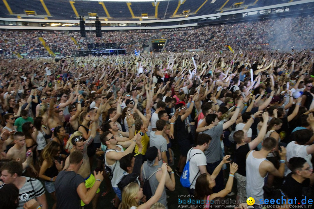 WORLD CLUB DOME - BigCityBeats mit DAVID GUETTA: Frankfurt, 6.6.2015