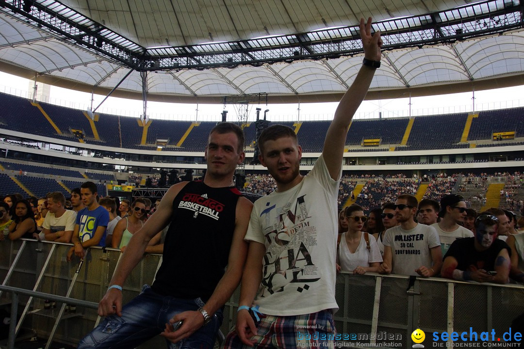 WORLD CLUB DOME - BigCityBeats mit DAVID GUETTA: Frankfurt, 6.6.2015