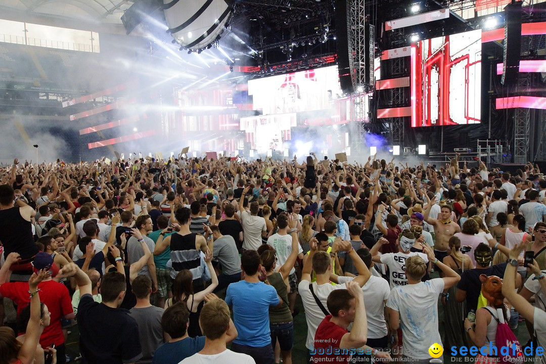 WORLD CLUB DOME - BigCityBeats mit DAVID GUETTA: Frankfurt, 6.6.2015