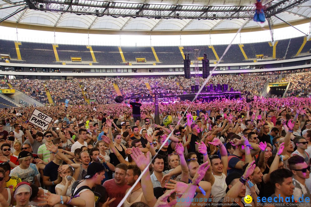 WORLD CLUB DOME - BigCityBeats mit DAVID GUETTA: Frankfurt, 6.6.2015