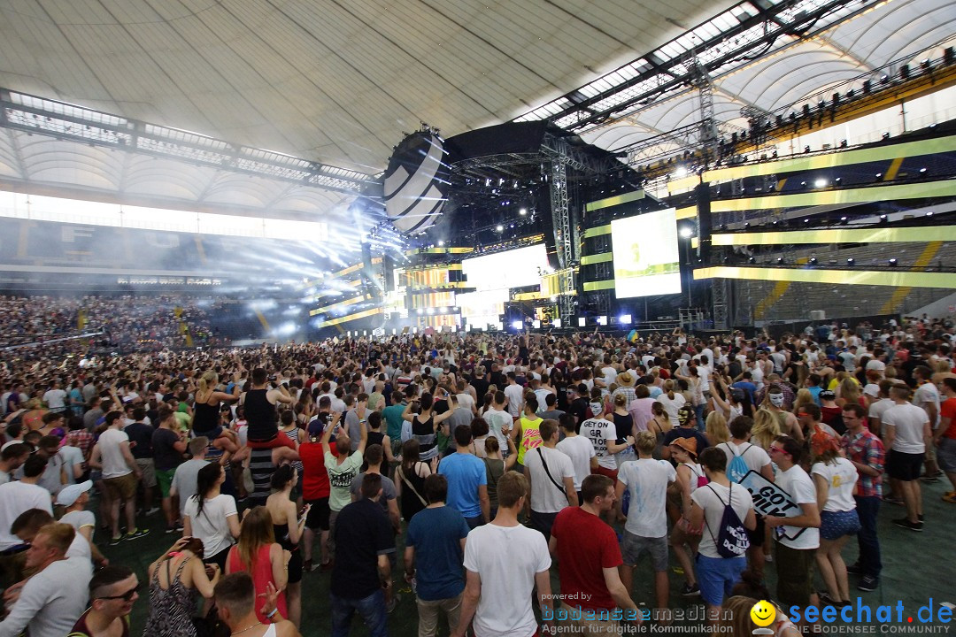 WORLD CLUB DOME - BigCityBeats mit DAVID GUETTA: Frankfurt, 6.6.2015