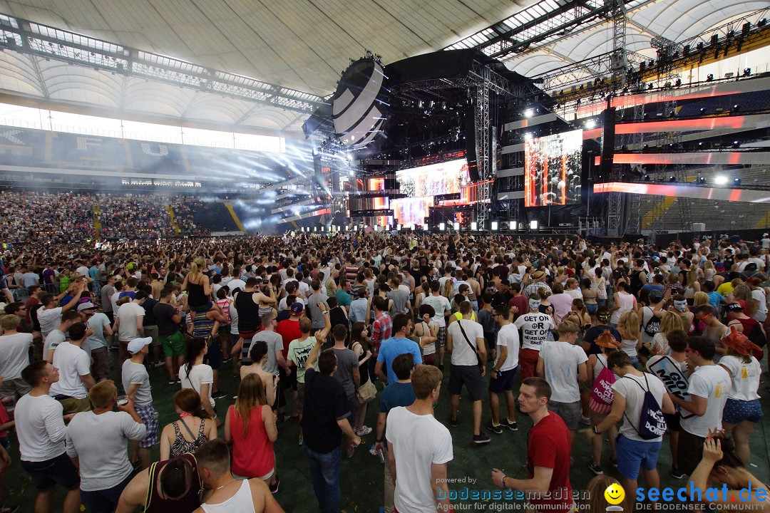 WORLD CLUB DOME - BigCityBeats mit DAVID GUETTA: Frankfurt, 6.6.2015