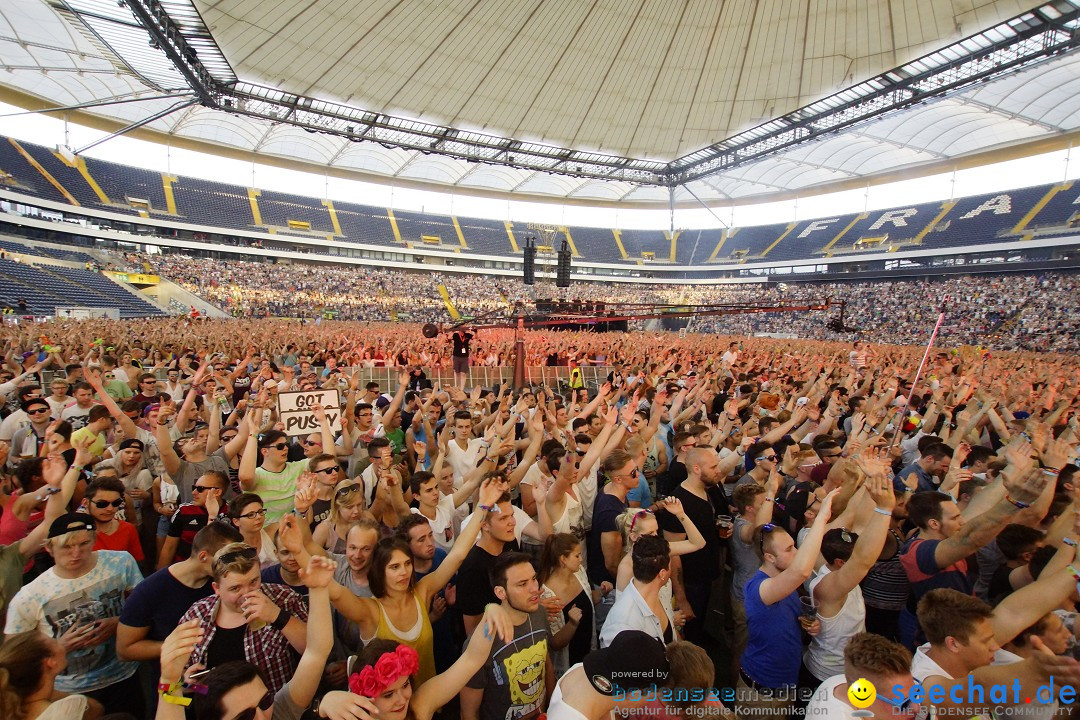 WORLD CLUB DOME - BigCityBeats mit DAVID GUETTA: Frankfurt, 6.6.2015