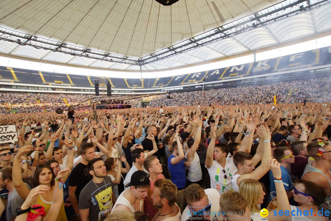 WORLD CLUB DOME - BigCityBeats mit DAVID GUETTA: Frankfurt, 6.6.2015