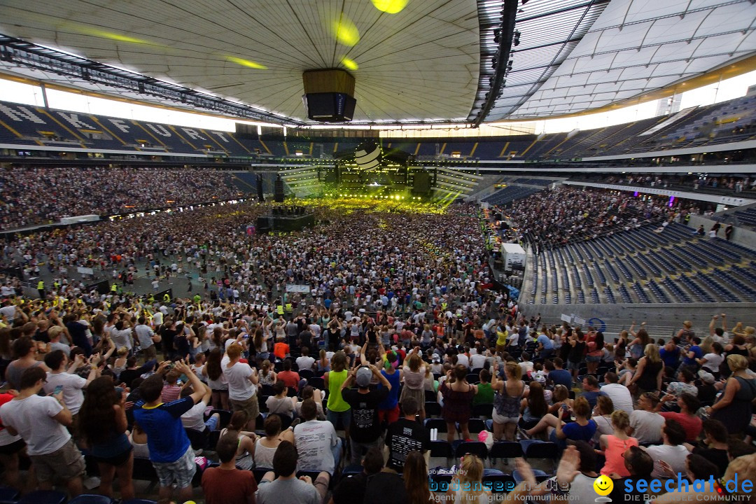 WORLD CLUB DOME - BigCityBeats mit DAVID GUETTA: Frankfurt, 6.6.2015