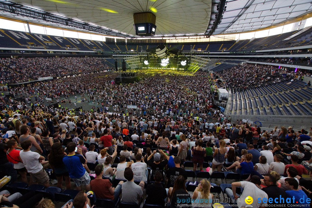 WORLD CLUB DOME - BigCityBeats mit DAVID GUETTA: Frankfurt, 6.6.2015