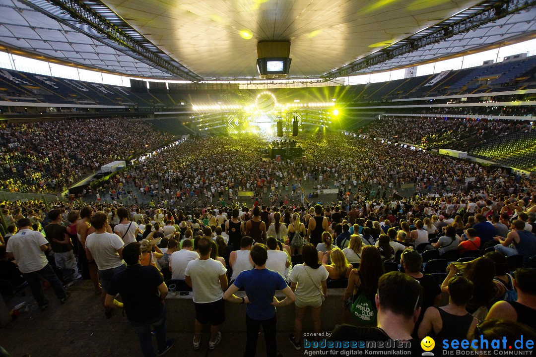 WORLD CLUB DOME - BigCityBeats mit DAVID GUETTA: Frankfurt, 6.6.2015