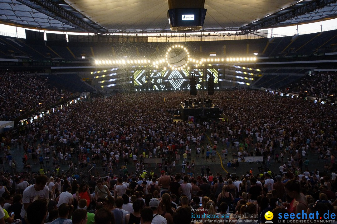 WORLD CLUB DOME - BigCityBeats mit DAVID GUETTA: Frankfurt, 6.6.2015