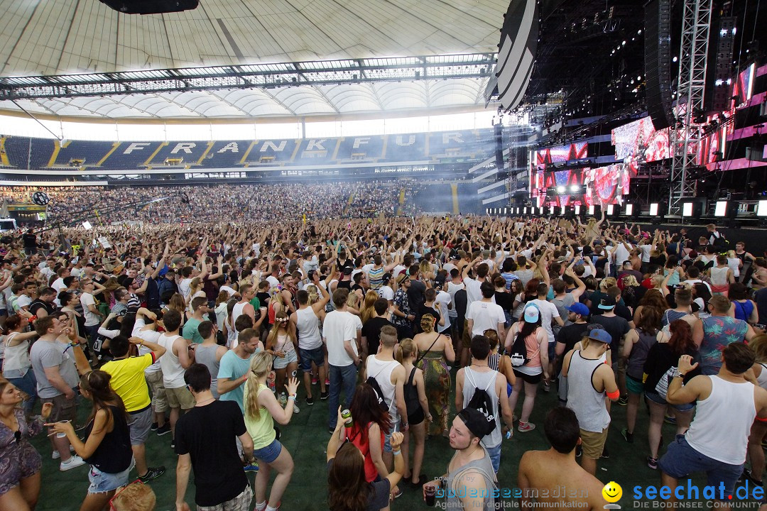 WORLD CLUB DOME - BigCityBeats mit DAVID GUETTA: Frankfurt, 6.6.2015