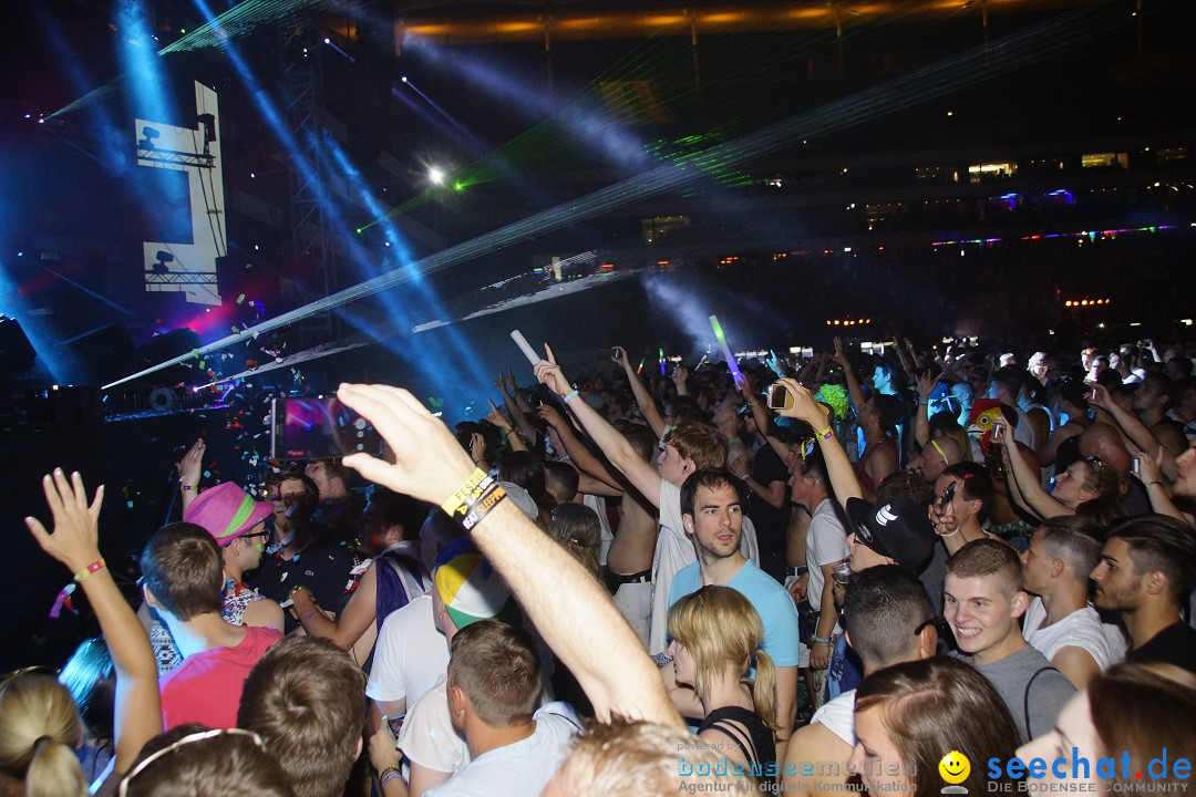 WORLD CLUB DOME - BigCityBeats mit DAVID GUETTA: Frankfurt, 6.6.2015