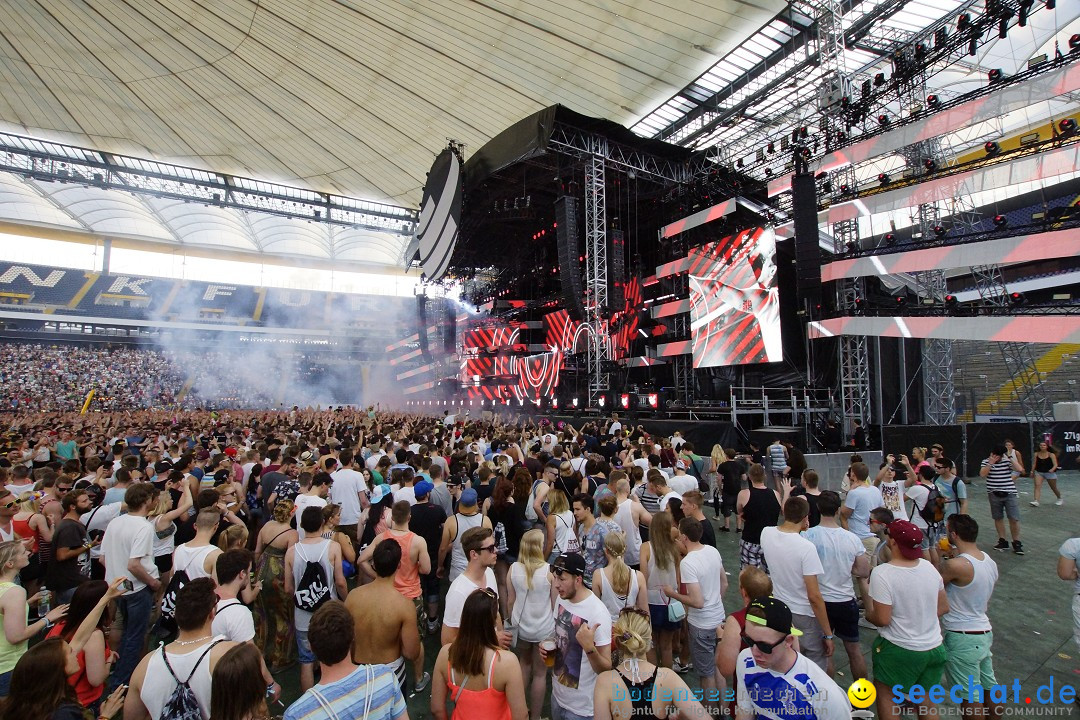 WORLD CLUB DOME - BigCityBeats mit DAVID GUETTA: Frankfurt, 6.6.2015