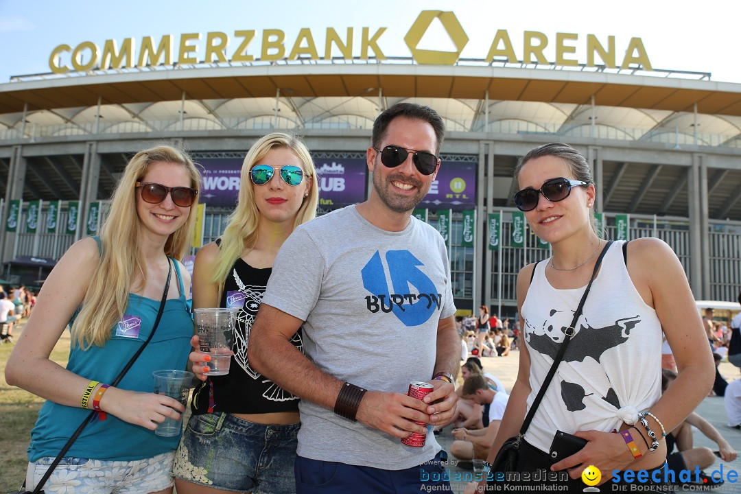 WORLD CLUB DOME - BigCityBeats mit DAVID GUETTA: Frankfurt, 6.6.2015