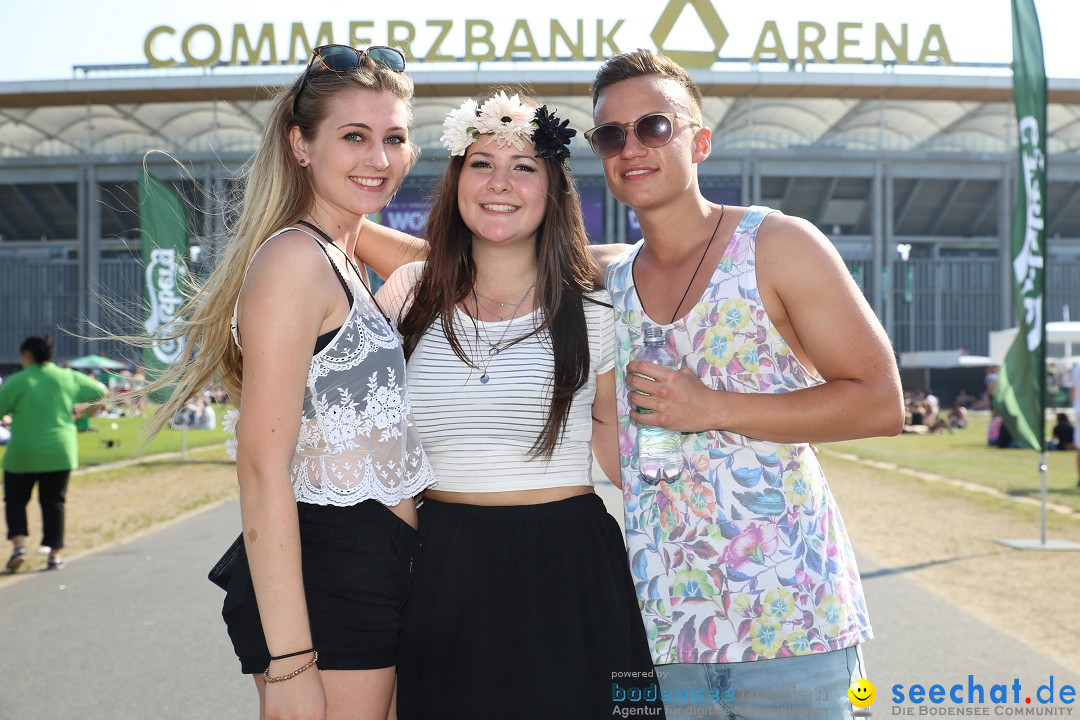 WORLD CLUB DOME - BigCityBeats mit DAVID GUETTA: Frankfurt, 6.6.2015