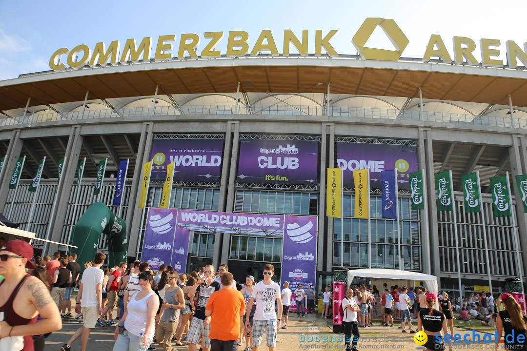 WORLD CLUB DOME - BigCityBeats mit DAVID GUETTA: Frankfurt, 6.6.2015