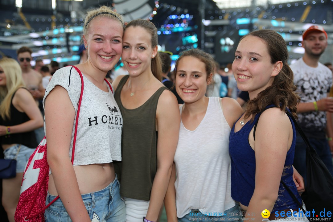 WORLD CLUB DOME - BigCityBeats mit DAVID GUETTA: Frankfurt, 6.6.2015