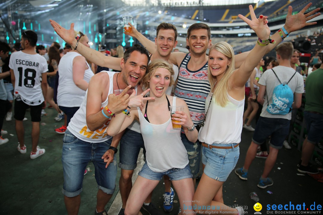 WORLD CLUB DOME - BigCityBeats mit DAVID GUETTA: Frankfurt, 6.6.2015