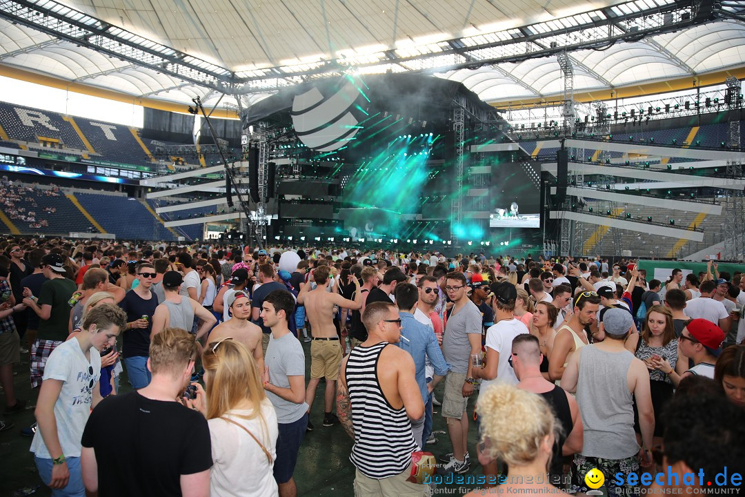 WORLD CLUB DOME - BigCityBeats mit DAVID GUETTA: Frankfurt, 6.6.2015