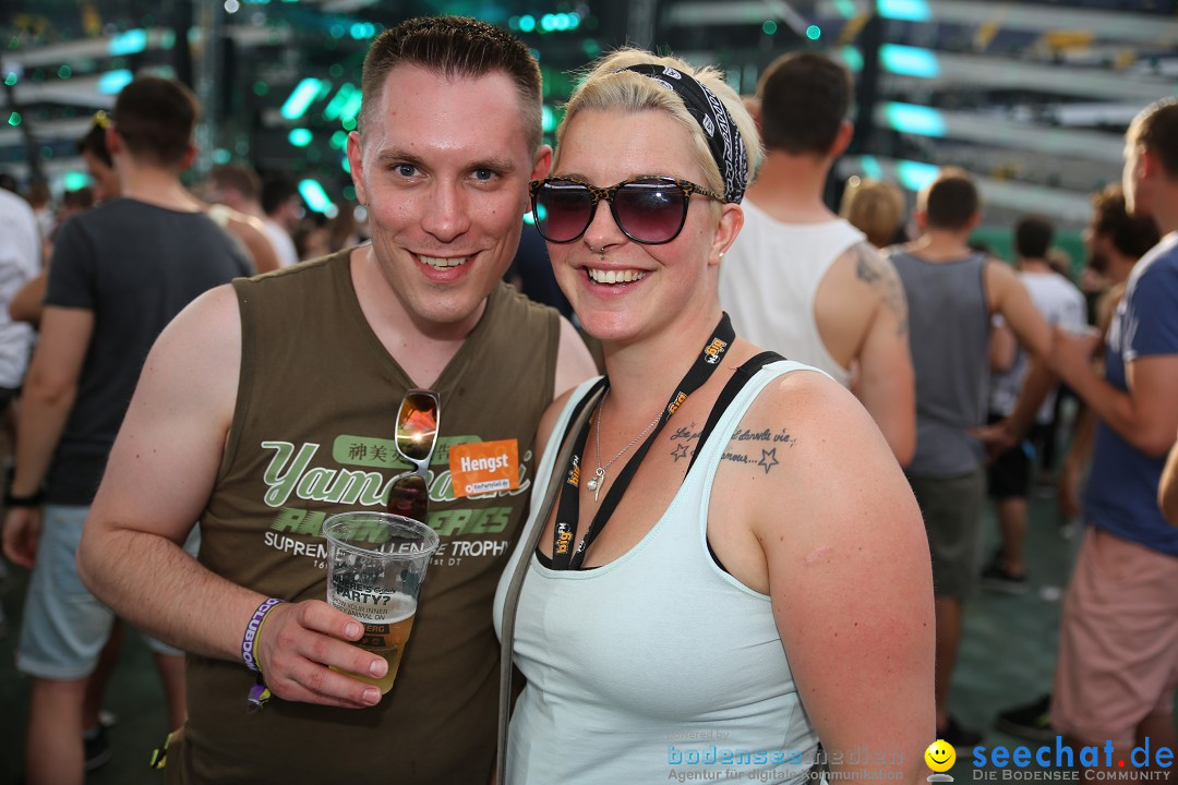 WORLD CLUB DOME - BigCityBeats mit DAVID GUETTA: Frankfurt, 6.6.2015