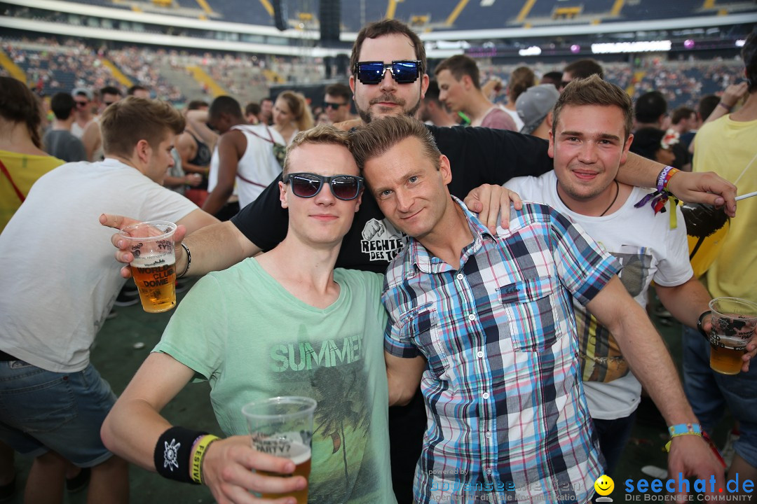 WORLD CLUB DOME - BigCityBeats mit DAVID GUETTA: Frankfurt, 6.6.2015