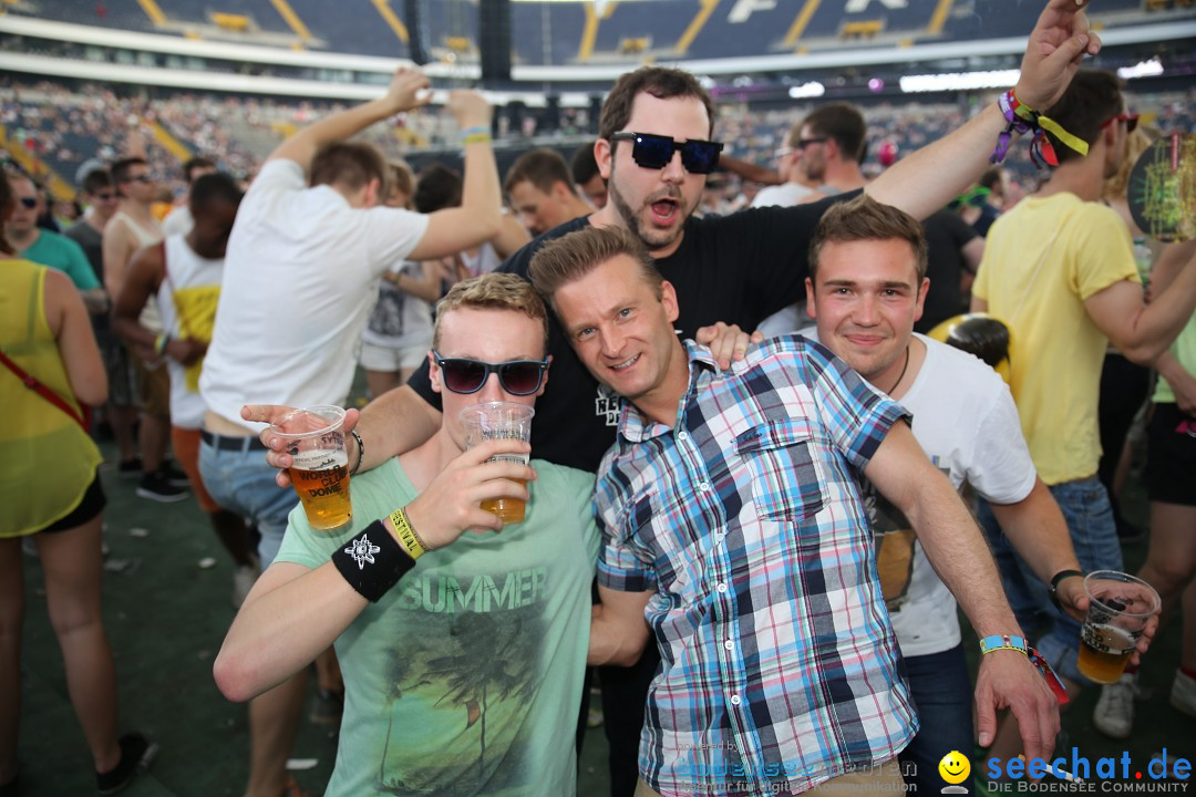 WORLD CLUB DOME - BigCityBeats mit DAVID GUETTA: Frankfurt, 6.6.2015