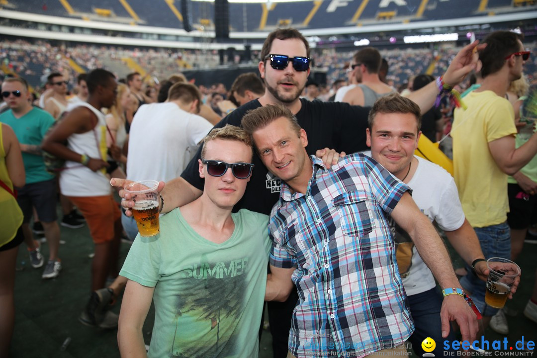 WORLD CLUB DOME - BigCityBeats mit DAVID GUETTA: Frankfurt, 6.6.2015