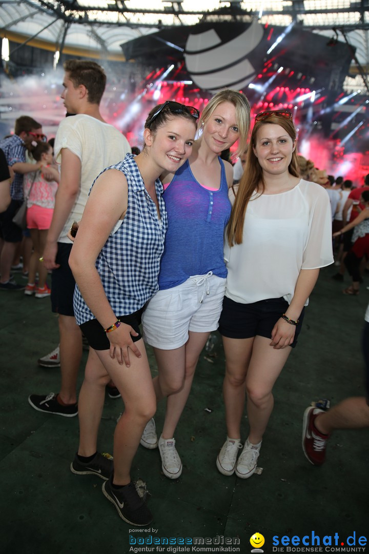 WORLD CLUB DOME - BigCityBeats mit DAVID GUETTA: Frankfurt, 6.6.2015