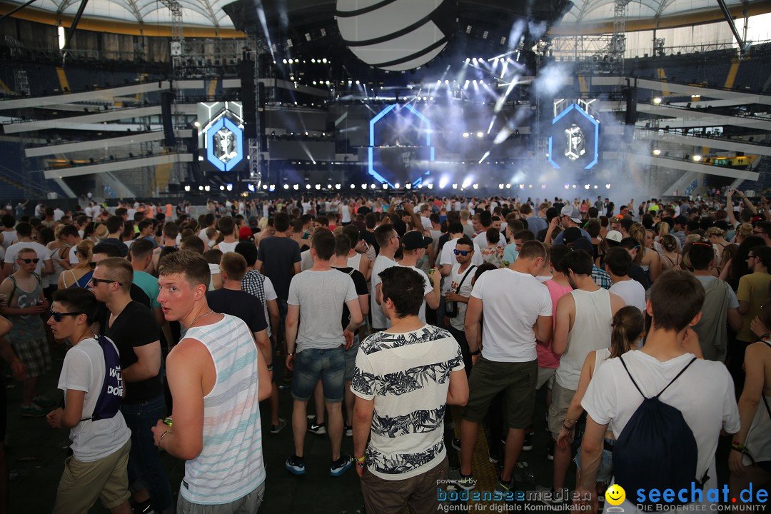 WORLD CLUB DOME - BigCityBeats mit DAVID GUETTA: Frankfurt, 6.6.2015