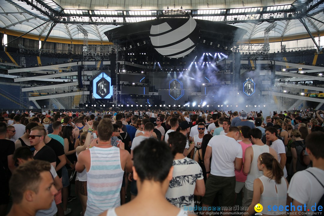 WORLD CLUB DOME - BigCityBeats mit DAVID GUETTA: Frankfurt, 6.6.2015