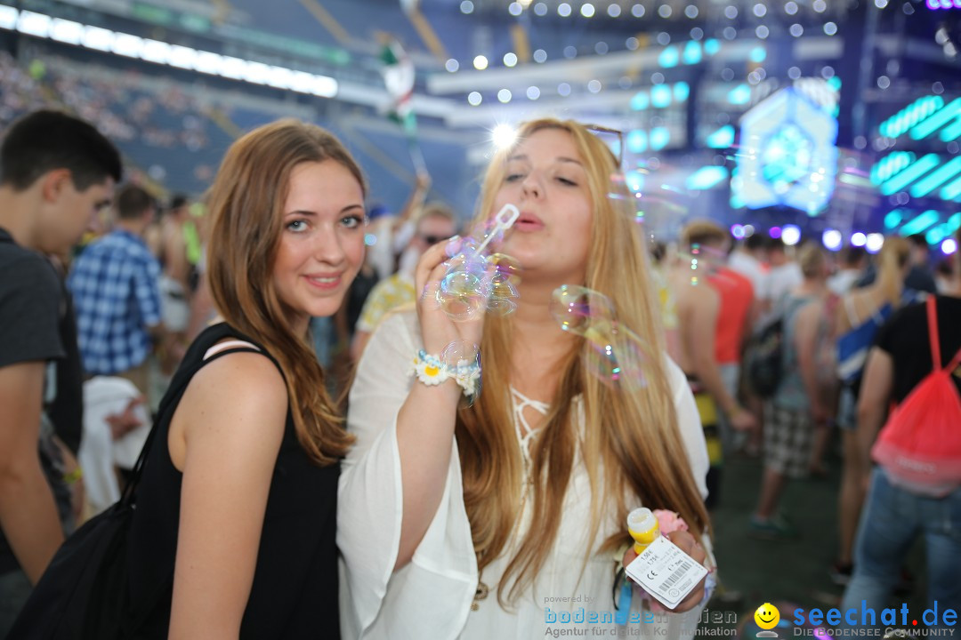 WORLD CLUB DOME - BigCityBeats mit DAVID GUETTA: Frankfurt, 6.6.2015