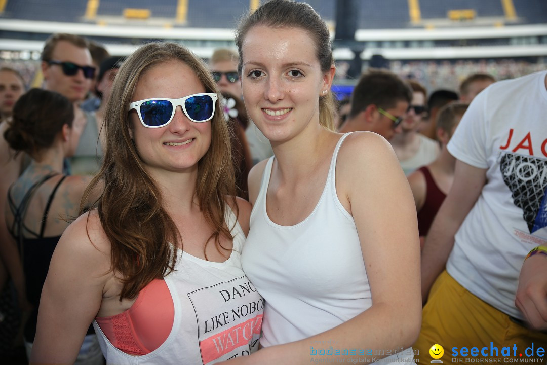 WORLD CLUB DOME - BigCityBeats mit DAVID GUETTA: Frankfurt, 6.6.2015