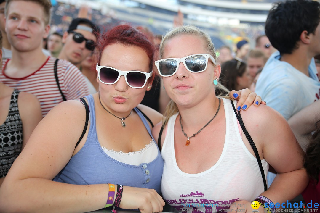 WORLD CLUB DOME - BigCityBeats mit DAVID GUETTA: Frankfurt, 6.6.2015