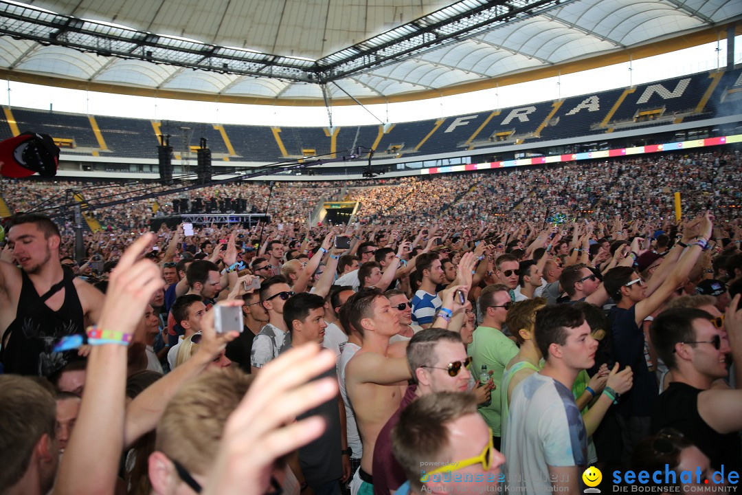 WORLD CLUB DOME - BigCityBeats mit DAVID GUETTA: Frankfurt, 6.6.2015