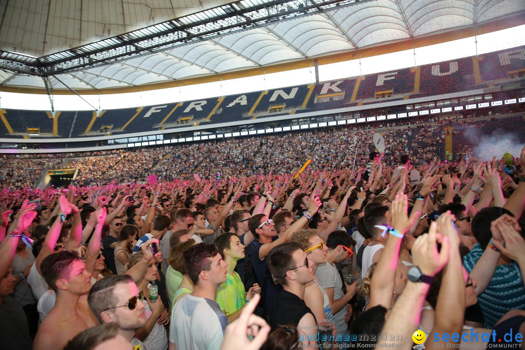 WORLD CLUB DOME - BigCityBeats mit DAVID GUETTA: Frankfurt, 6.6.2015