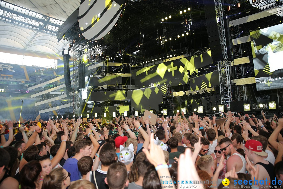 WORLD CLUB DOME - BigCityBeats mit DAVID GUETTA: Frankfurt, 6.6.2015