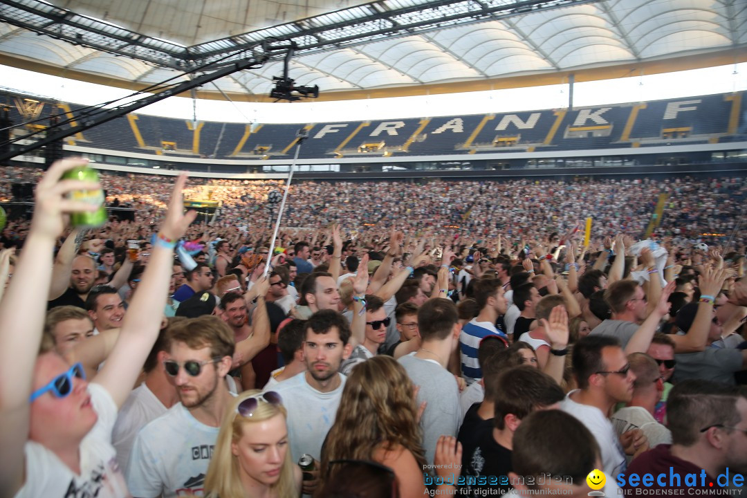 WORLD CLUB DOME - BigCityBeats mit DAVID GUETTA: Frankfurt, 6.6.2015