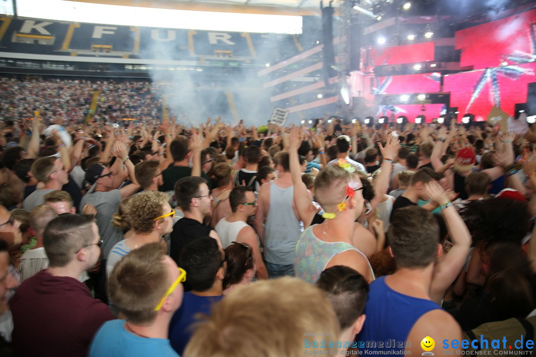 WORLD CLUB DOME - BigCityBeats mit DAVID GUETTA: Frankfurt, 6.6.2015