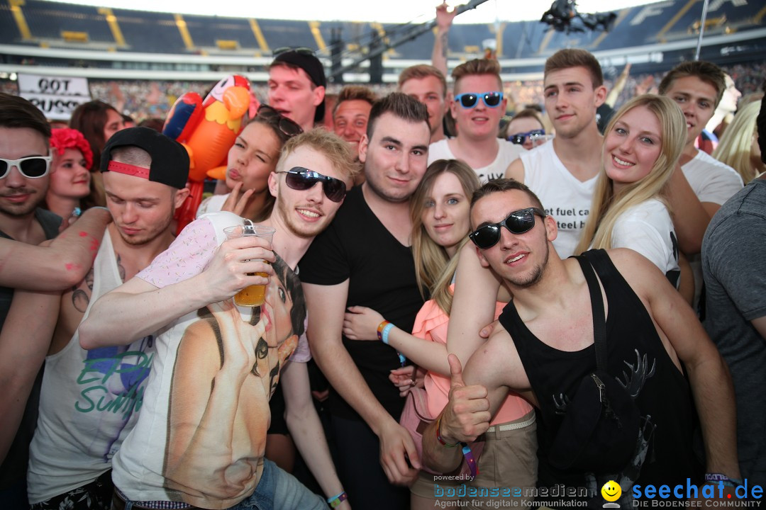 WORLD CLUB DOME - BigCityBeats mit DAVID GUETTA: Frankfurt, 6.6.2015