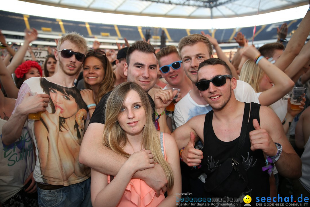 WORLD CLUB DOME - BigCityBeats mit DAVID GUETTA: Frankfurt, 6.6.2015