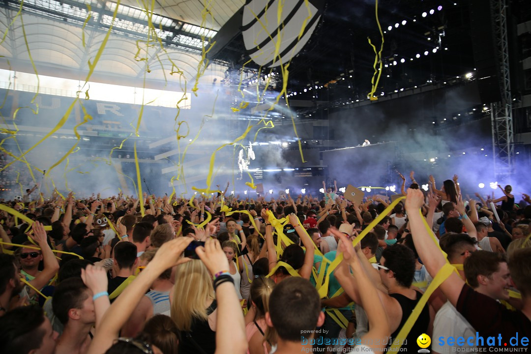 WORLD CLUB DOME - BigCityBeats mit DAVID GUETTA: Frankfurt, 6.6.2015