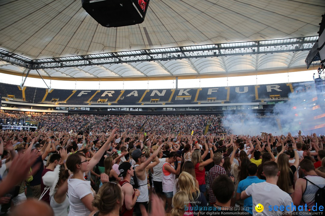 WORLD CLUB DOME - BigCityBeats mit DAVID GUETTA: Frankfurt, 6.6.2015