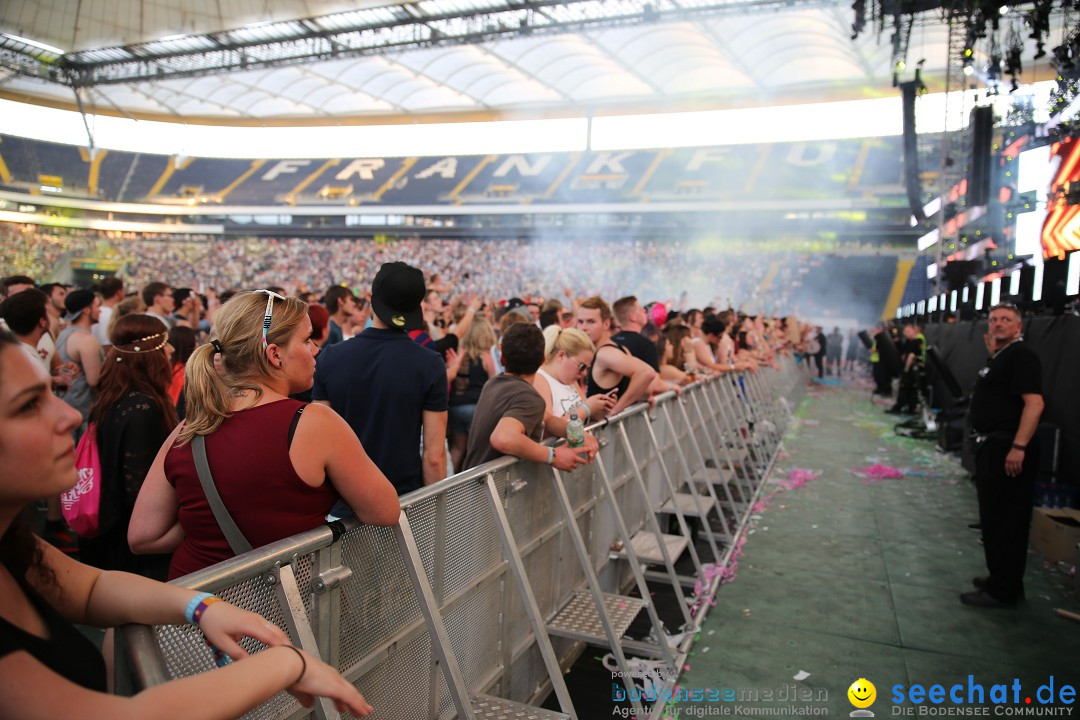 WORLD CLUB DOME - BigCityBeats mit DAVID GUETTA: Frankfurt, 6.6.2015