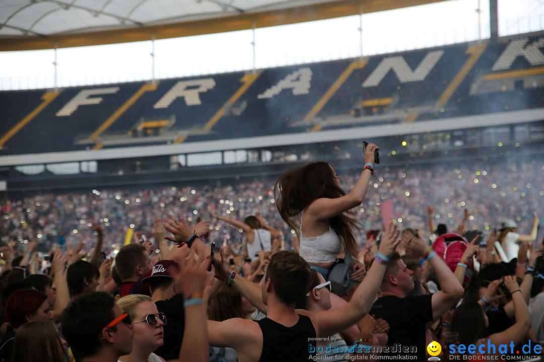 WORLD CLUB DOME - BigCityBeats mit DAVID GUETTA: Frankfurt, 6.6.2015