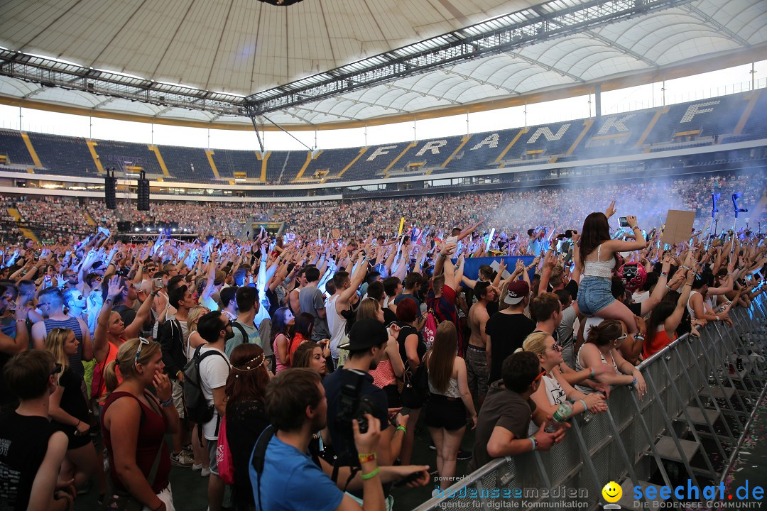 WORLD CLUB DOME - BigCityBeats mit DAVID GUETTA: Frankfurt, 6.6.2015