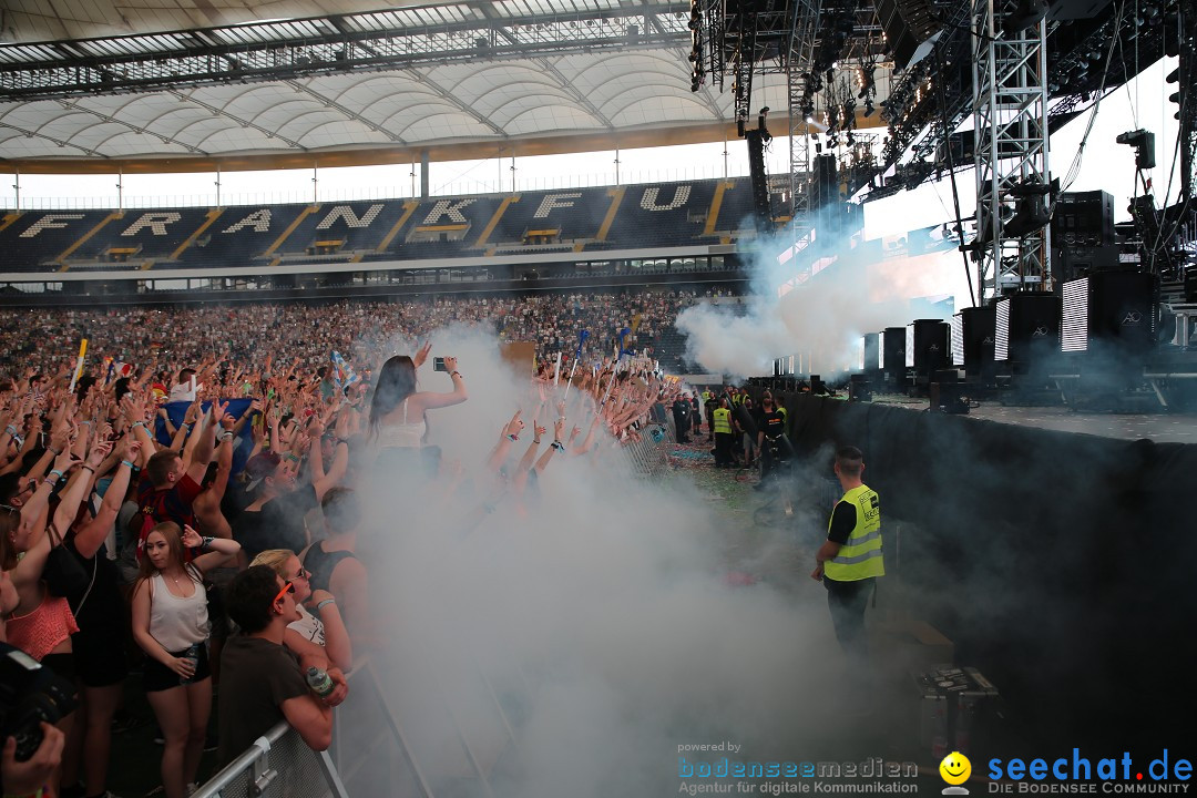 WORLD CLUB DOME - BigCityBeats mit DAVID GUETTA: Frankfurt, 6.6.2015