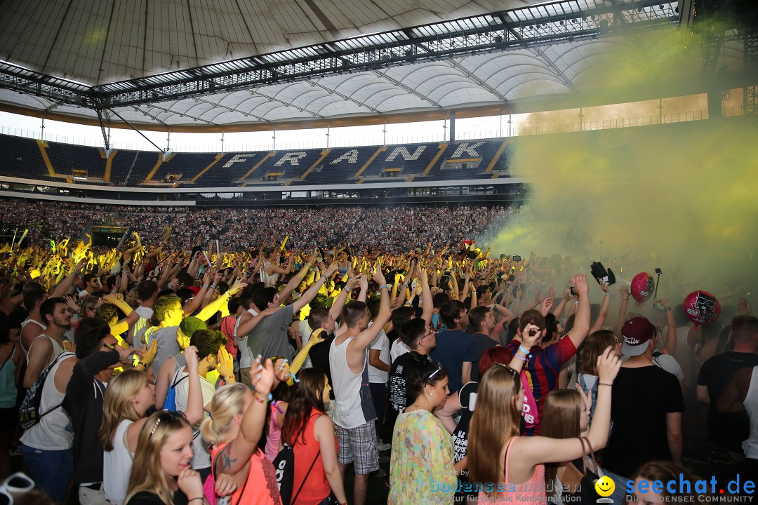 WORLD CLUB DOME - BigCityBeats mit DAVID GUETTA: Frankfurt, 6.6.2015