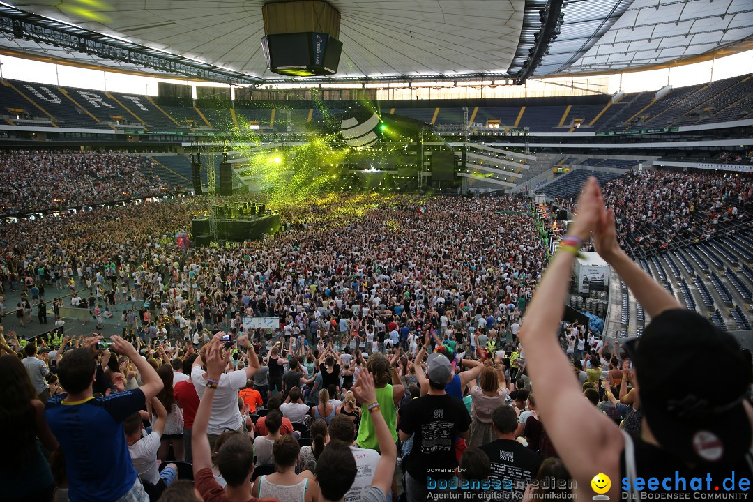 WORLD CLUB DOME - BigCityBeats mit DAVID GUETTA: Frankfurt, 6.6.2015